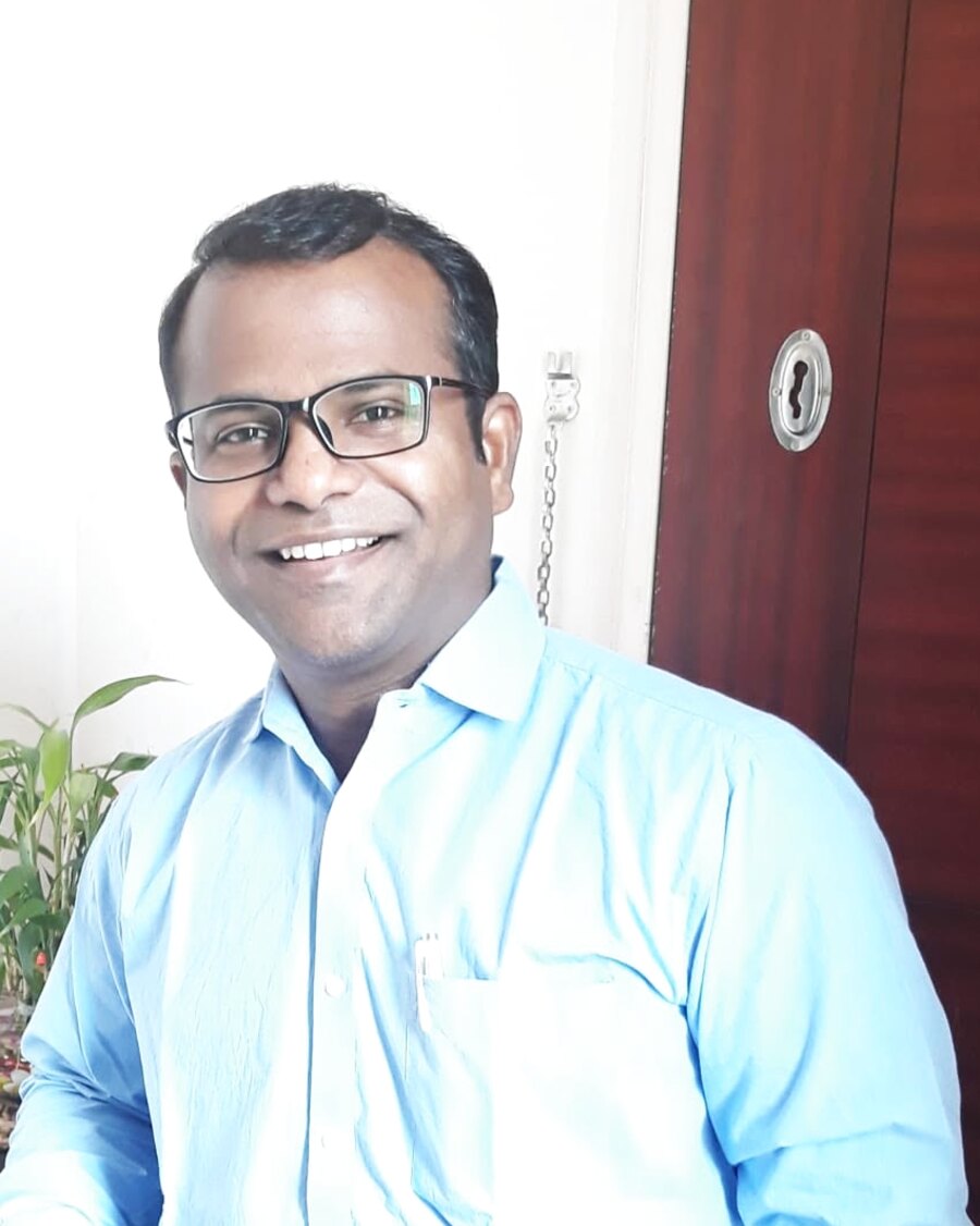 Dr. Ganesh Jagadale at the clinic